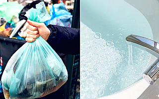 Jakie zużycie wody taki rachunek za śmieci. W Olsztynie obowiązuje nowy system wyliczania opłat za odpady